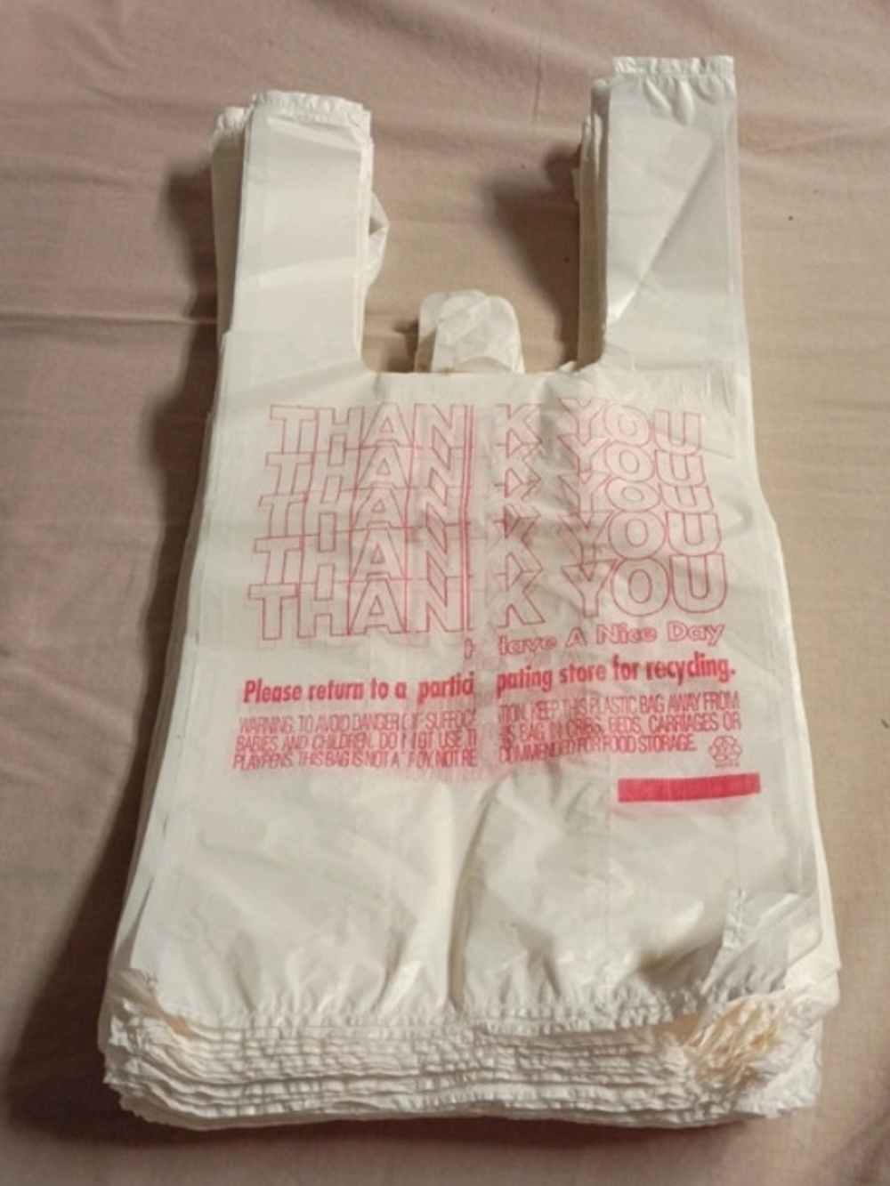 White Plastic T Shirt Bag. Plastic Shopping Bags Set Of 50